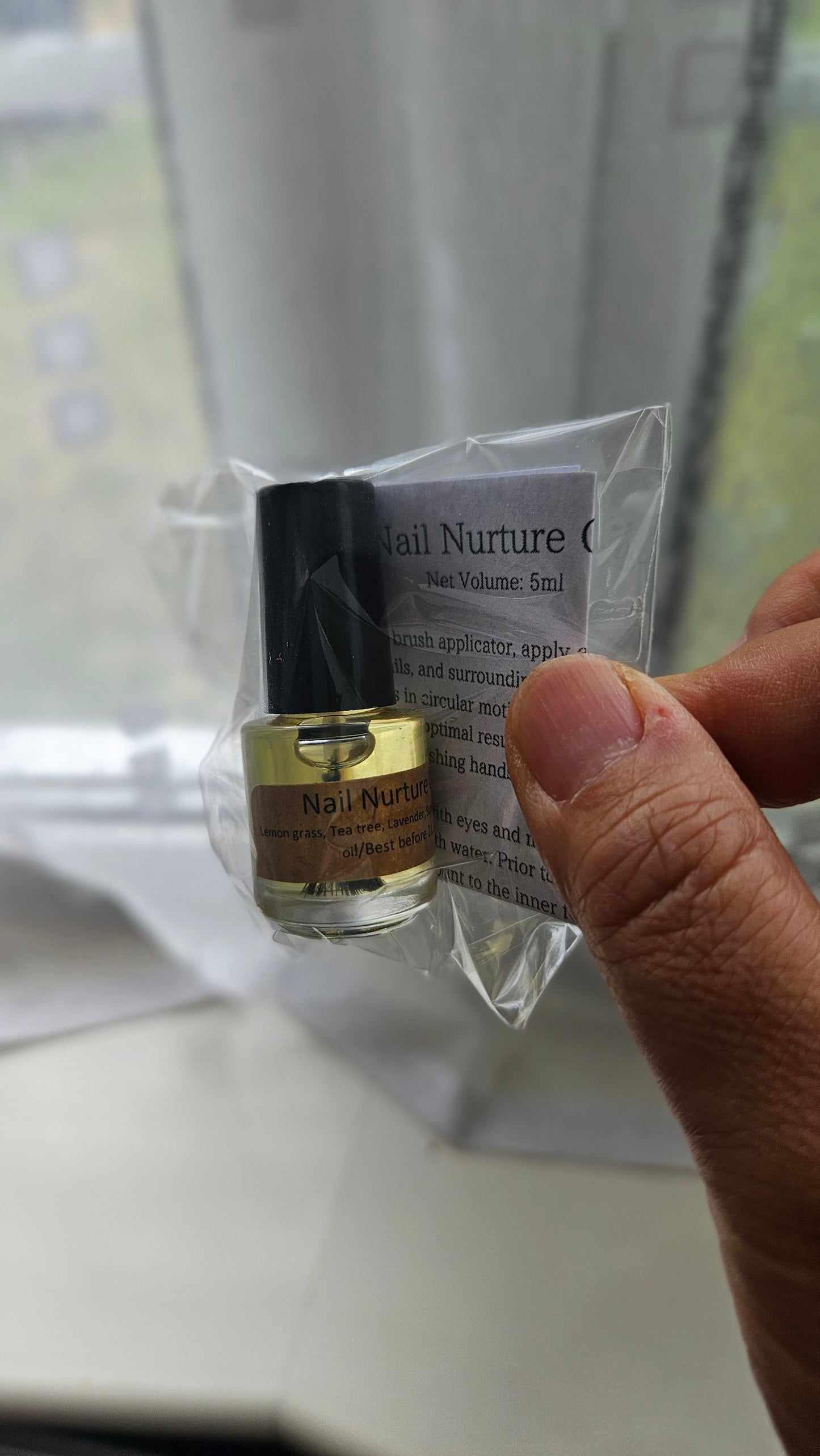Nail Nurture Oil  | Botanical Cuticle & Nail Care Oil £3